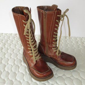 Steve Madden Women's Brown Leather Boots